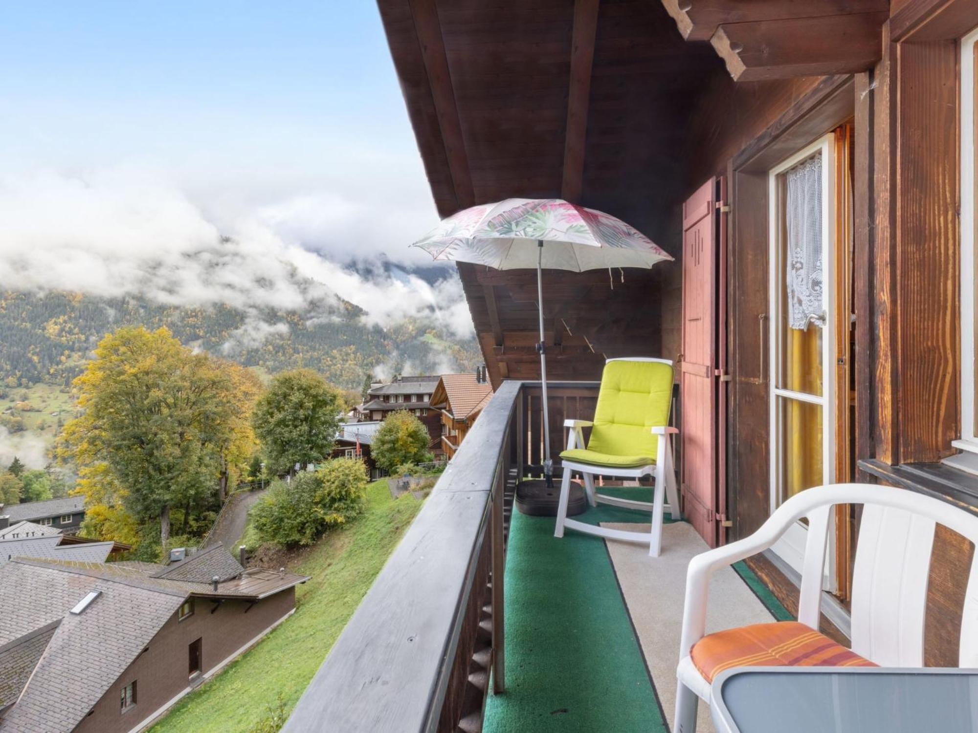 Apartment Eigersonne By Interhome Wengen Bagian luar foto